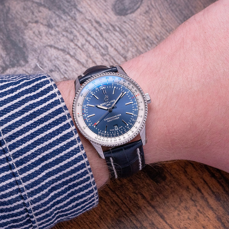 Unworn 2020 Breitling Navitimer Automatic 41 Blue A17326211C1P3