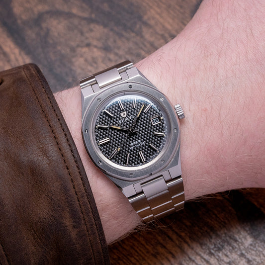 2023 Nivada F77 Black Date 37mm Automatic