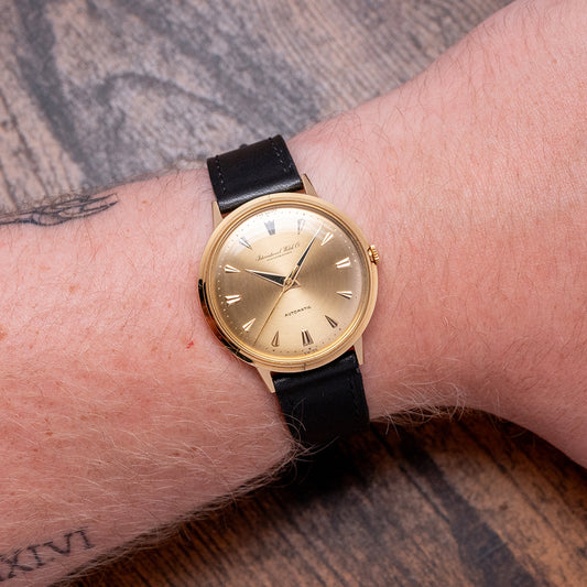 1960s IWC "Calatrava" Pellaton Automatic Yellow Gold 35mm