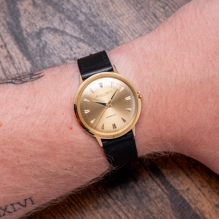 1960s IWC "Calatrava" Pellaton Automatic Yellow Gold 35mm