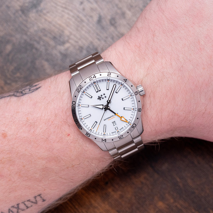 2025 Christopher Ward C63 Sealander GMT 39mm White