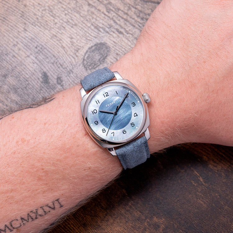 2023 Fears Brunswick 40 Aurora Mother of Pearl Dial Automatic