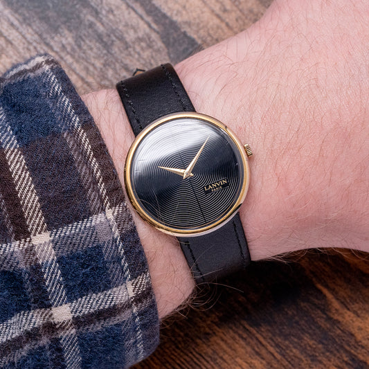 1970s Lanvin Paris "Disco Volante" ETA Mechanical 34mm