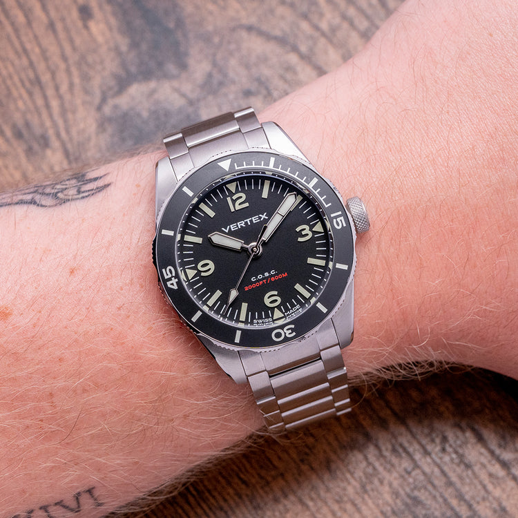 2022 Vertex M60 AquaLion No-Date on Bracelet