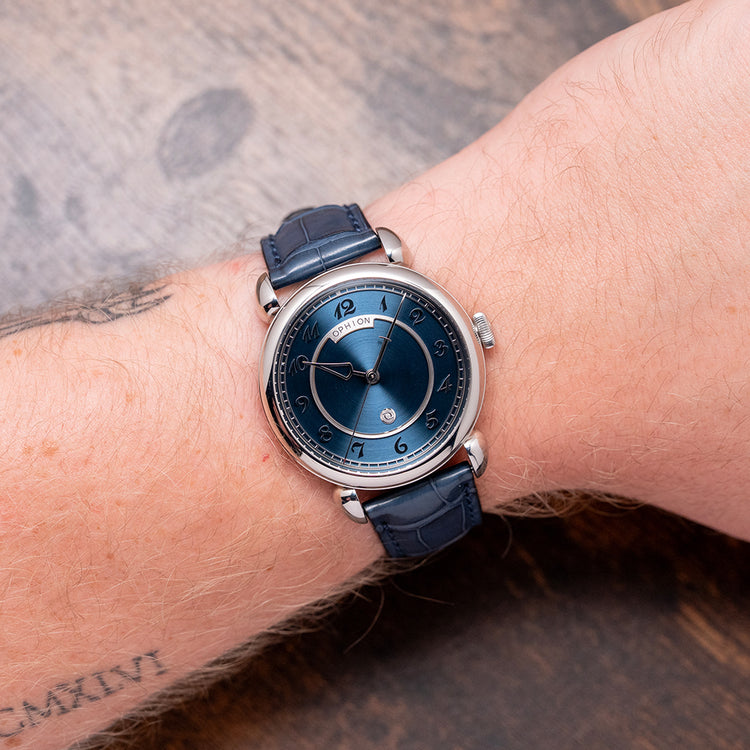 2021 Ophion 786 Vélos Blue Radial Dial 39mm