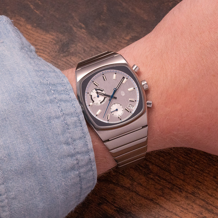 2023 Brew Metric Steel Dial Chronograph RTR026