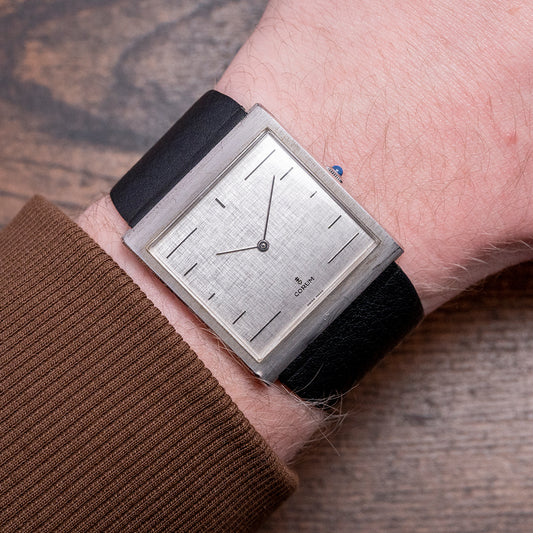 1970s Corum Buckingham .925 Sterling Silver 35.5x38mm 54.121.01