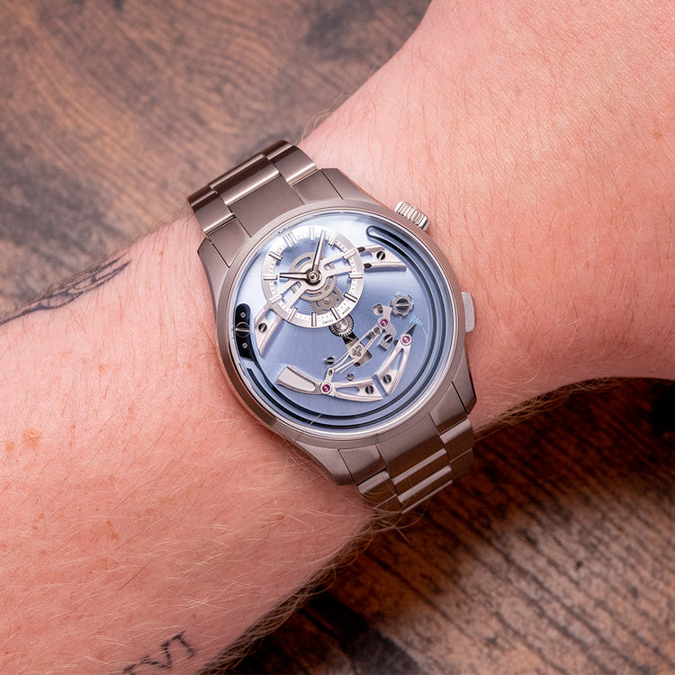 Unworn 2024 Christopher Ward C1 Bel Canto Cielo Blue 41mm