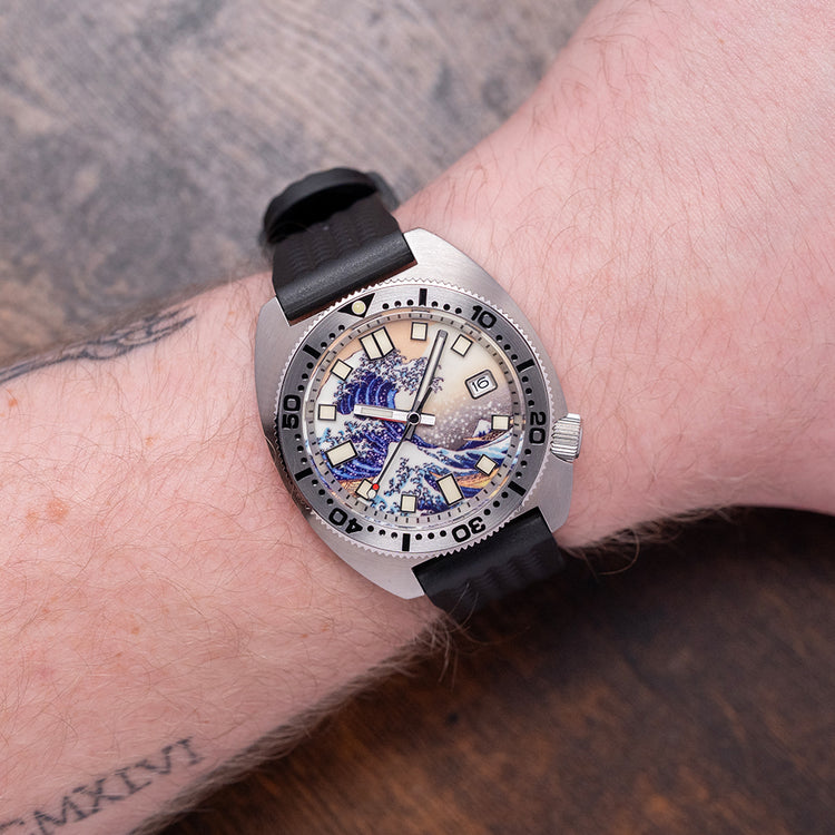 2020 San Martin '6105 Turtle' Full Lume Wave 42mm SN0068G