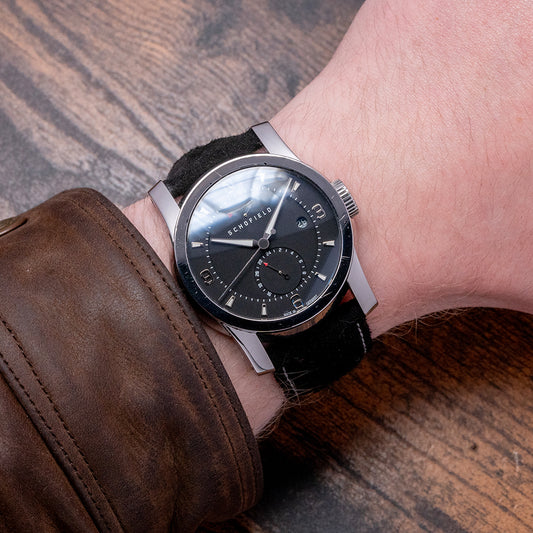 2015 Schofield Signalman GMT & Power Reserve Polished