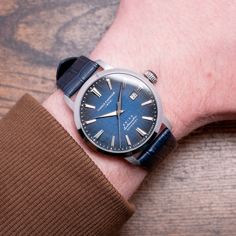 2024 Thomas Earnshaw Echelon Fumèe Blue Limited 40.5mm