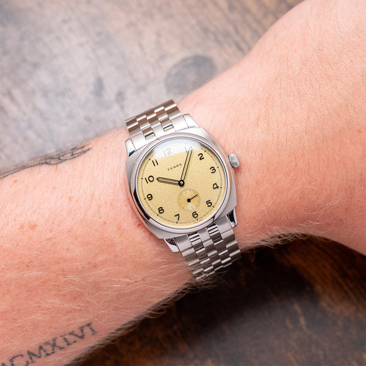 2026 Fears Brunswick 38mm Champagne Dial on Bracelet