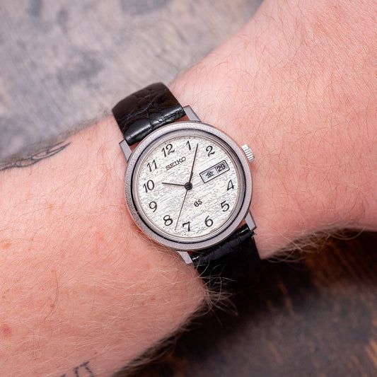 1973 Grand Seiko 56GS 'Hammered' Textured 35mm 5646-7040