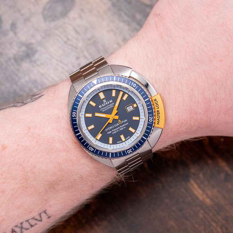 2016 Edox Hydro Sub North Pole Automatic Limited Edition