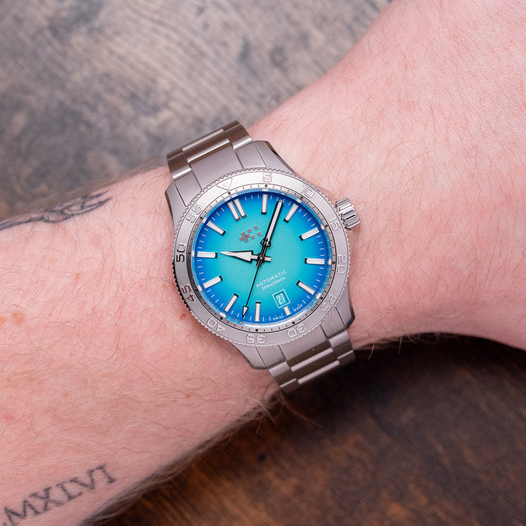 2024 Christopher Ward C60 Atoll 300 Reef Blue Automatic 40mm