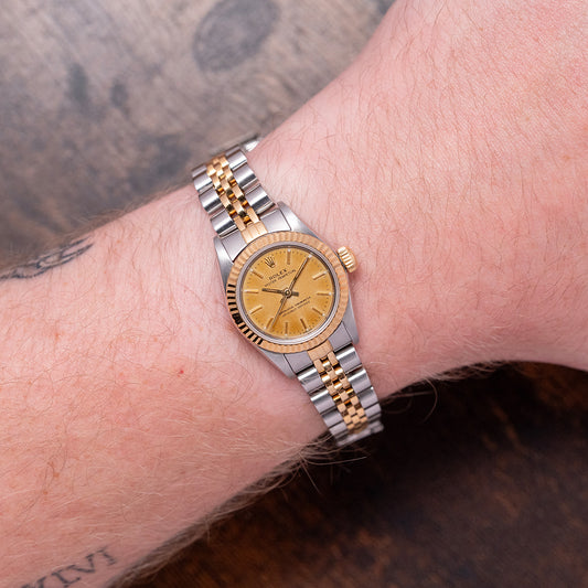 1991 Rolex Oyster Perpetual 26mm Steel & Gold 67193