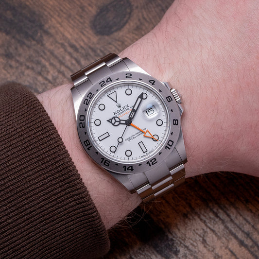 2022 Rolex Explorer II White Dial 42mm New Reference 226570