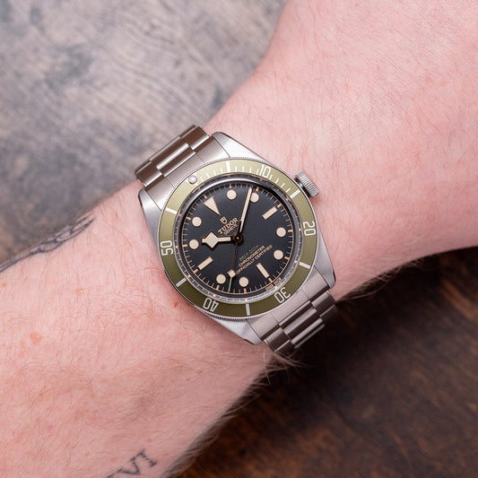 2021 Tudor Black Bay Harrods Green 41mm on Bracelet 79230G