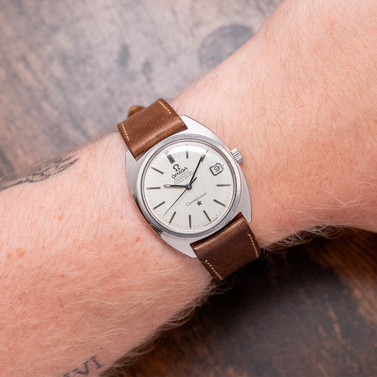 1970 Omega Constellation C-Case Linen Dial 34.5mm 168.017