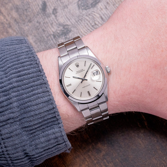 1970 Rolex Oysterdate Precision on Bracelet 34.5mm 6694