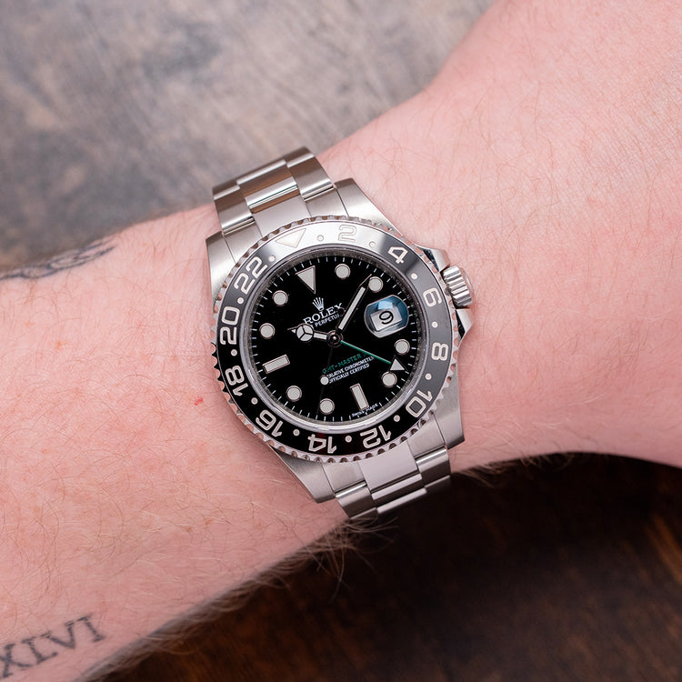 2017 Rolex GMT-Master II 40mm Black Discontinued 116710LN