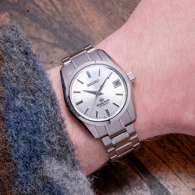 2013 Grand Seiko Mechanical 37mm Silver Dial SBGR051J