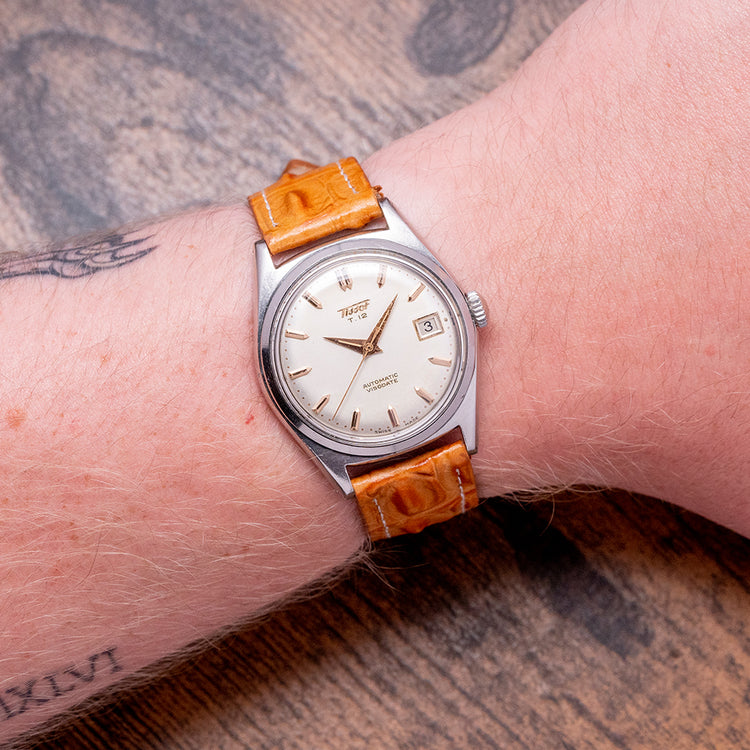 1957 Tissot T-12 Automatic Visodate 35.5mm 67012-1