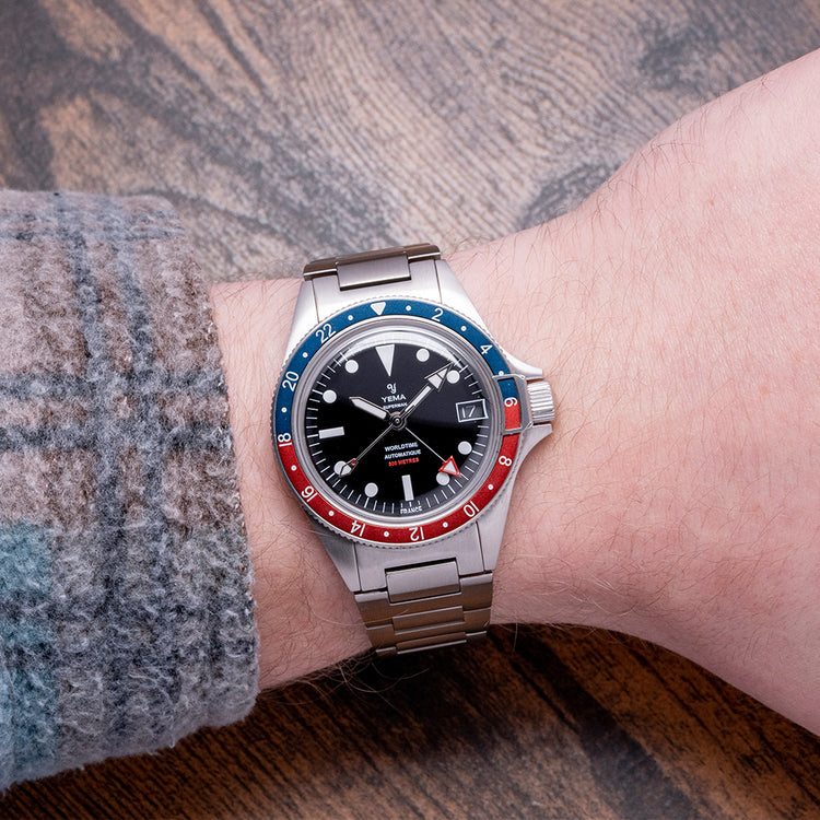 2023 Yema Superman 500 GMT Automatic "Pepsi" 39mm