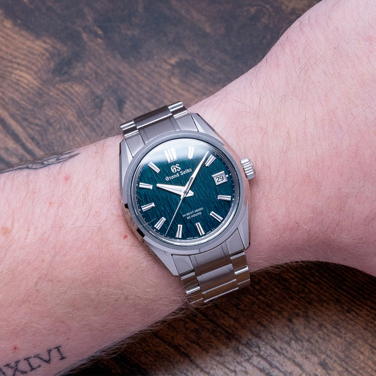 2022 Grand Seiko 'Green Birch' Hi-Beat 40mm SLGH011G