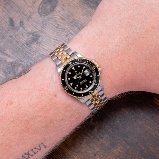 1995 Tudor Prince Oysterdate Mini-Sub Steel & Gold 73091