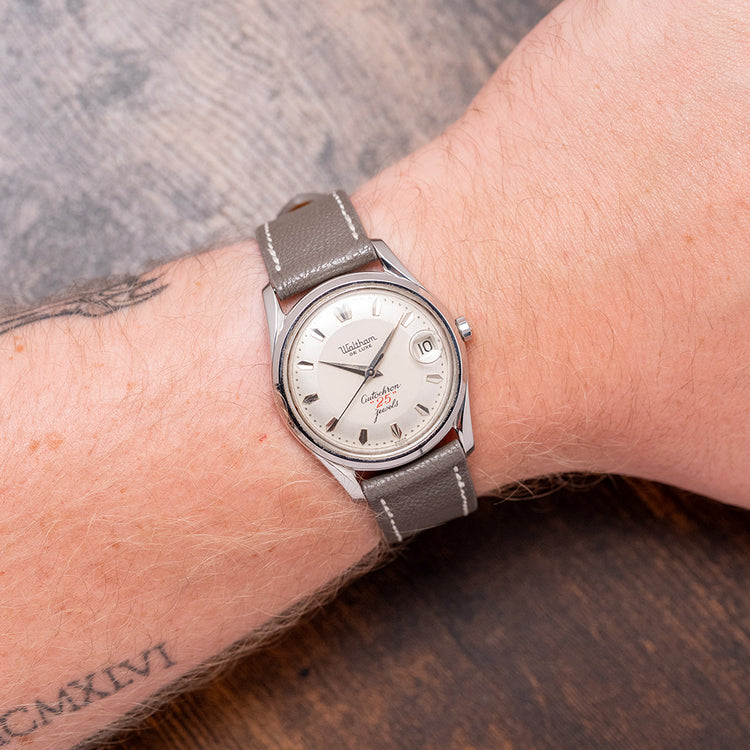 1953 Waltham De Luxe Autochron "25" Jewels 35mm
