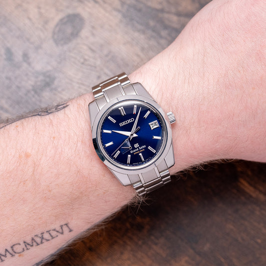 2014 Grand Seiko Spring Drive 'Self Dater' Limited Blue SBGA105