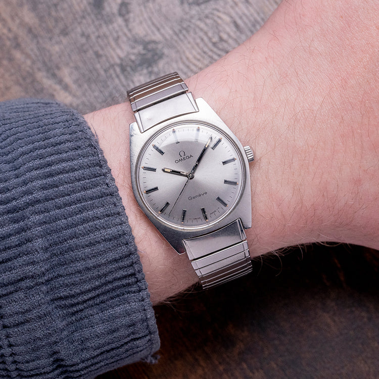 1970 Omega Geneve Manual on Omega Fixo Bracelet 135.041