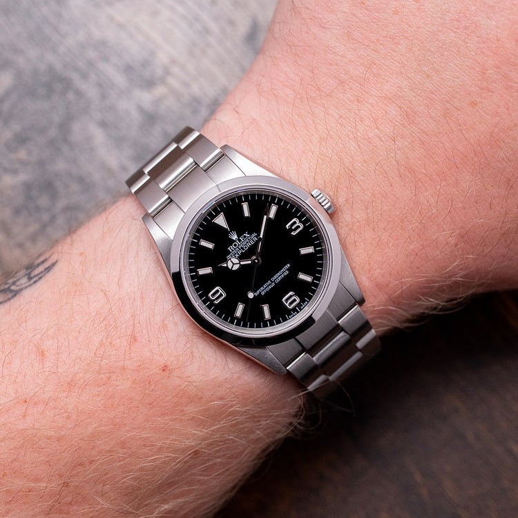 2005 Rolex Explorer I 36mm on SEL Bracelet 114270