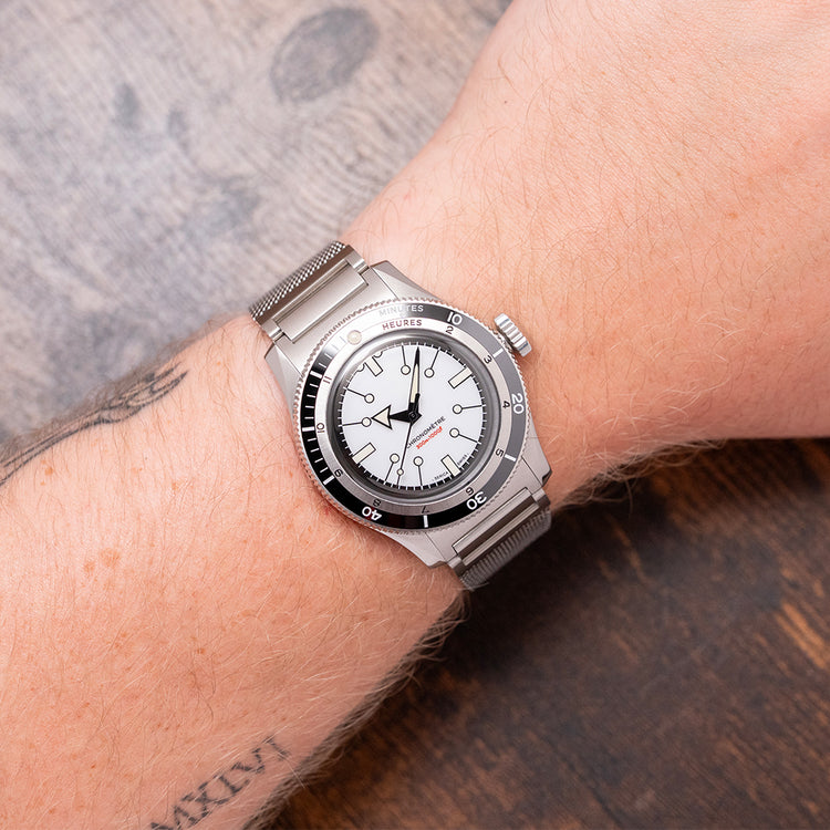 2025 Serica 5303 Diving Chronometer Porcelain White 39mm