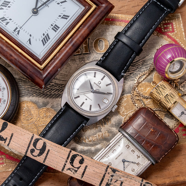 1968 Omega Constellation 'C-Case' White Gold Bezel 168.027