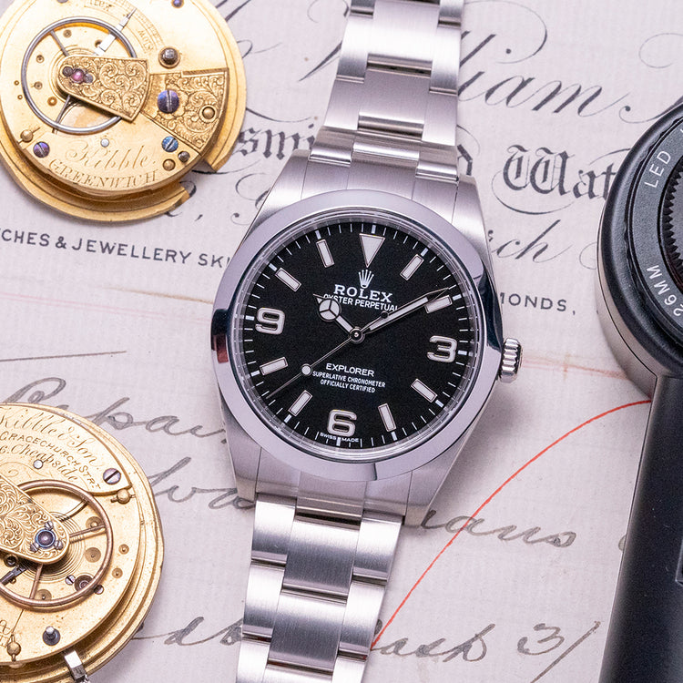 2020 Rolex Explorer 1 39mm "Mark 2" Dial 214270