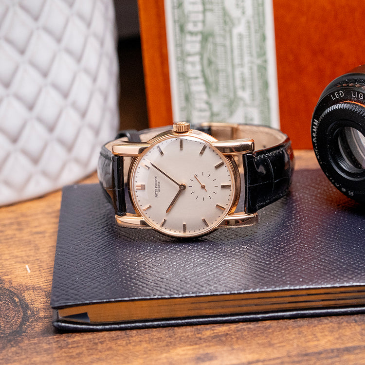 1951 Patek Philippe Calatrava 18ct Rose Gold 34mm 2428