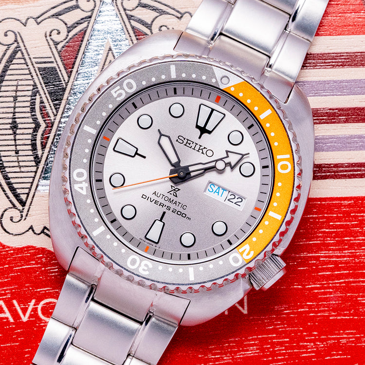 2018 Seiko Prospex Turtle "Grey Dawn" Limited Edition SRPD0K1