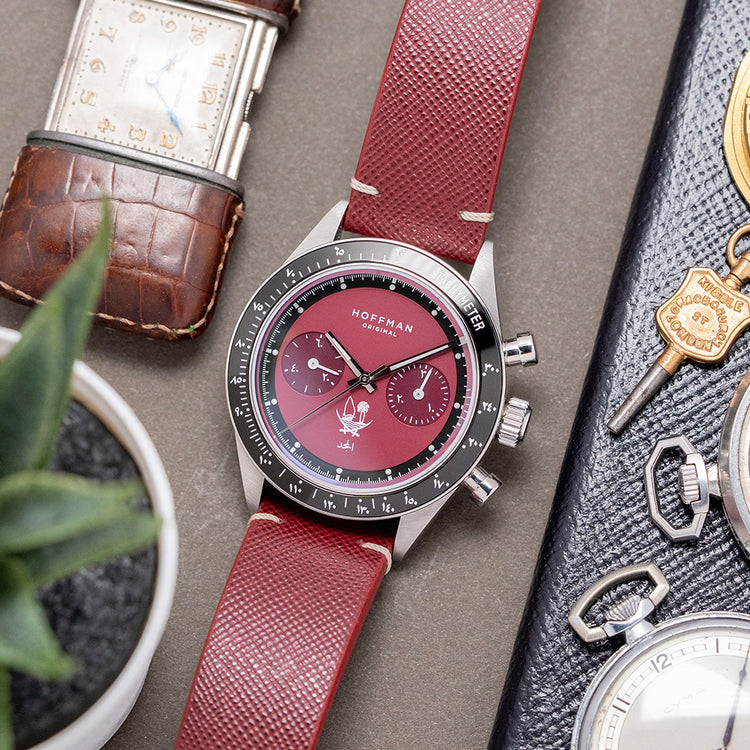 2021 Hoffman x Perpétuel Qatar Edition Burgundy Limited 40mm