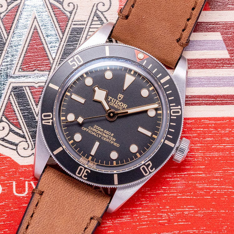 2023 Tudor Black Bay 58 Black on Strap 79030N