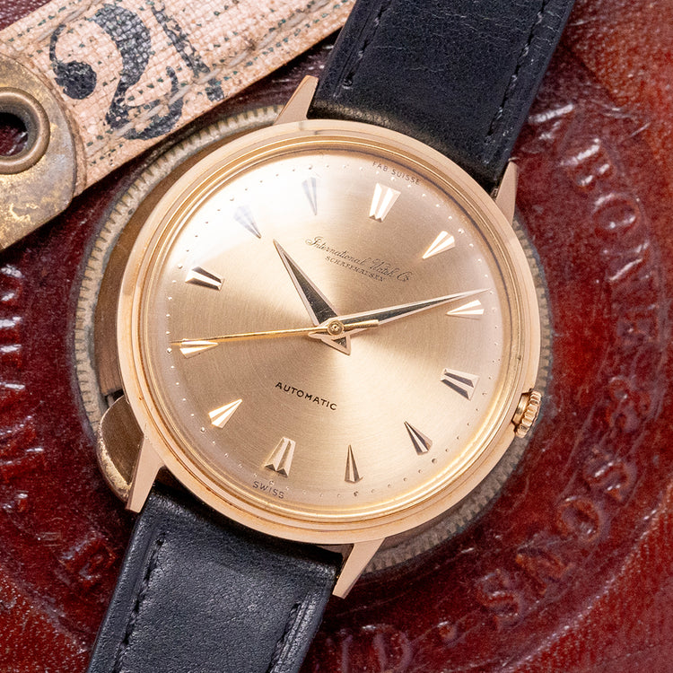 1960s IWC "Calatrava" Pellaton Automatic Yellow Gold 35mm