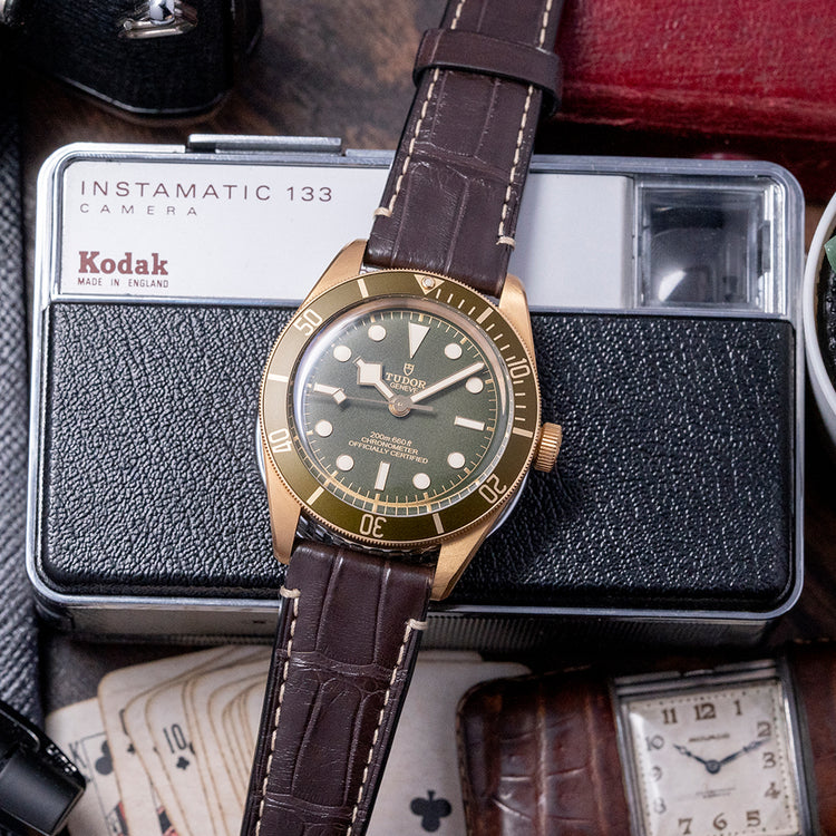 2021 Tudor Black Bay 58 18ct Gold Green Dial 79018V