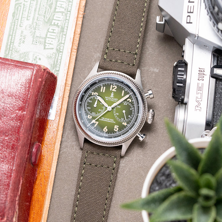 2026 Monchard Telemeter Chronograph Green 39mm