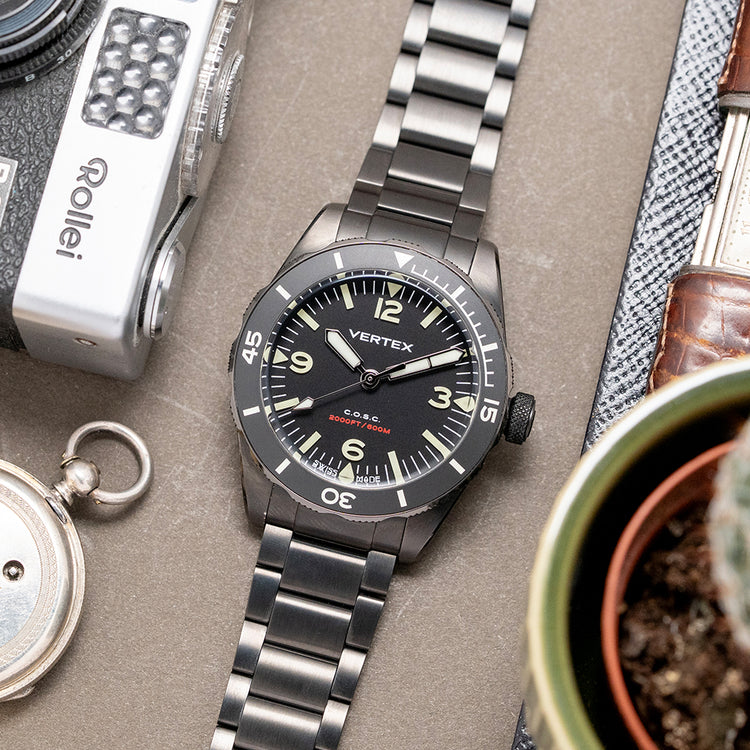 2022 Vertex M60C AquaLion No-Date Black DLC 40mm