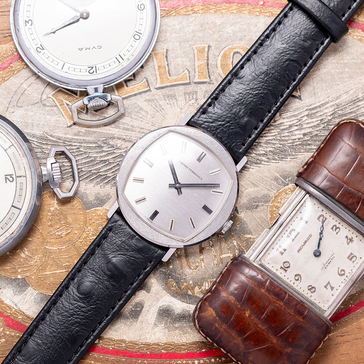 1970s Girard-Perregaux Manual 33.5mm Dress Watch Box & Papers