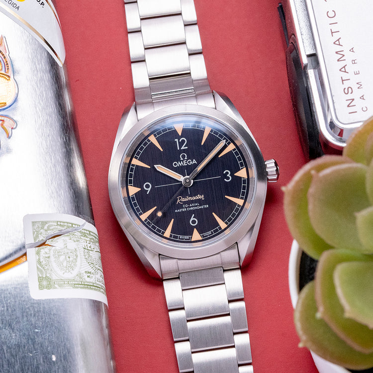 2020 Omega Seamaster Railmaster Co-Axial 220.10.40.20.01.001