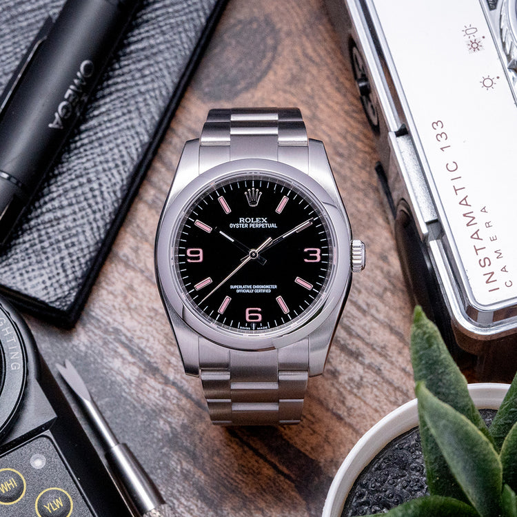 2012 Rolex Oyster Perpetual 36mm "Pink Explorer" 116000