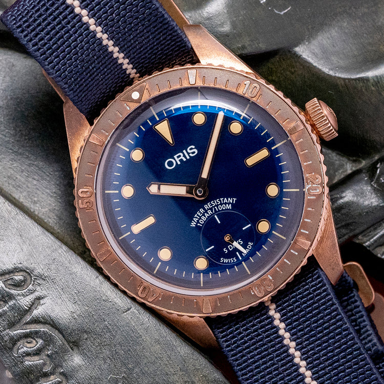 2022 Oris Carl Brashear Cal. 401 40mm Limited Edition Bronze