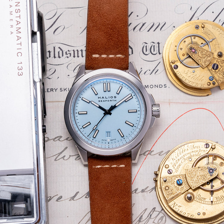 2018 Halios Seaforth III Pastel Blue ETA 2824-2